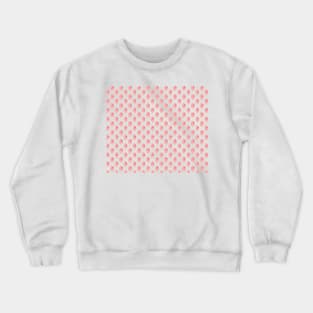 Chibi Strawberry Paleta de Fresa (Cute Food Art Drawing) Crewneck Sweatshirt